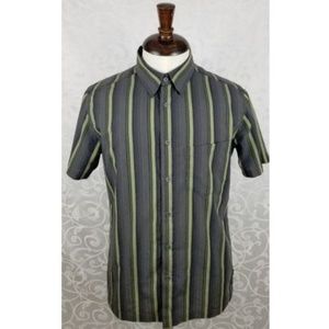 Kuhl Men's Organic Cotton Shirt Medium Gray